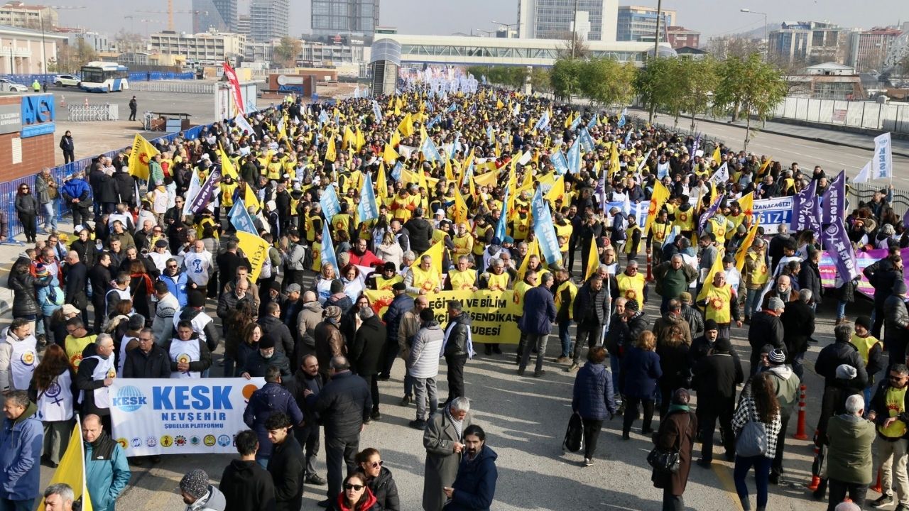 Ankara’da geçinemiyoruz gösterisi yapıldı